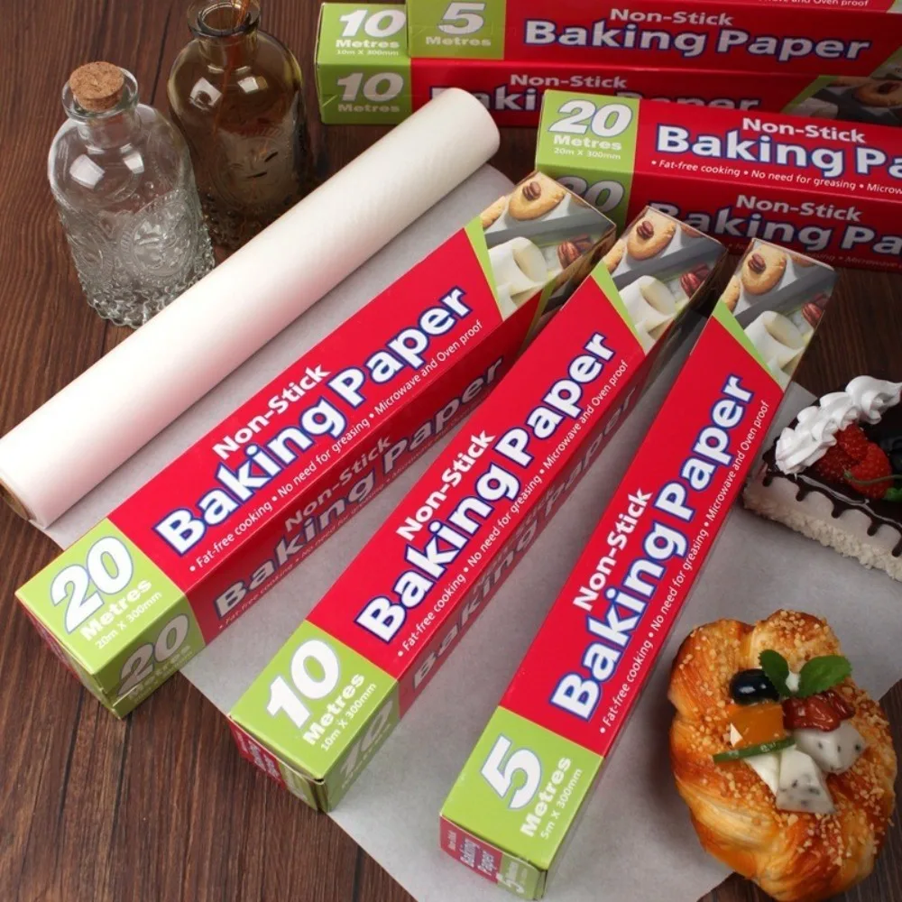 New Silicone Oil Paper Baking Paper Disposable Heat Resistant Air Fryer Liners Non-stick Oil Proof Paper