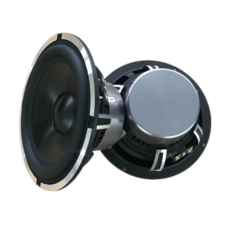 Hifi Aluminium cone +Rubber edge Neodymium magnet Aluminium frame 65Hz-15KHz Rated Power 30W Fullrange Speaker 4Ω/8Ω Optional