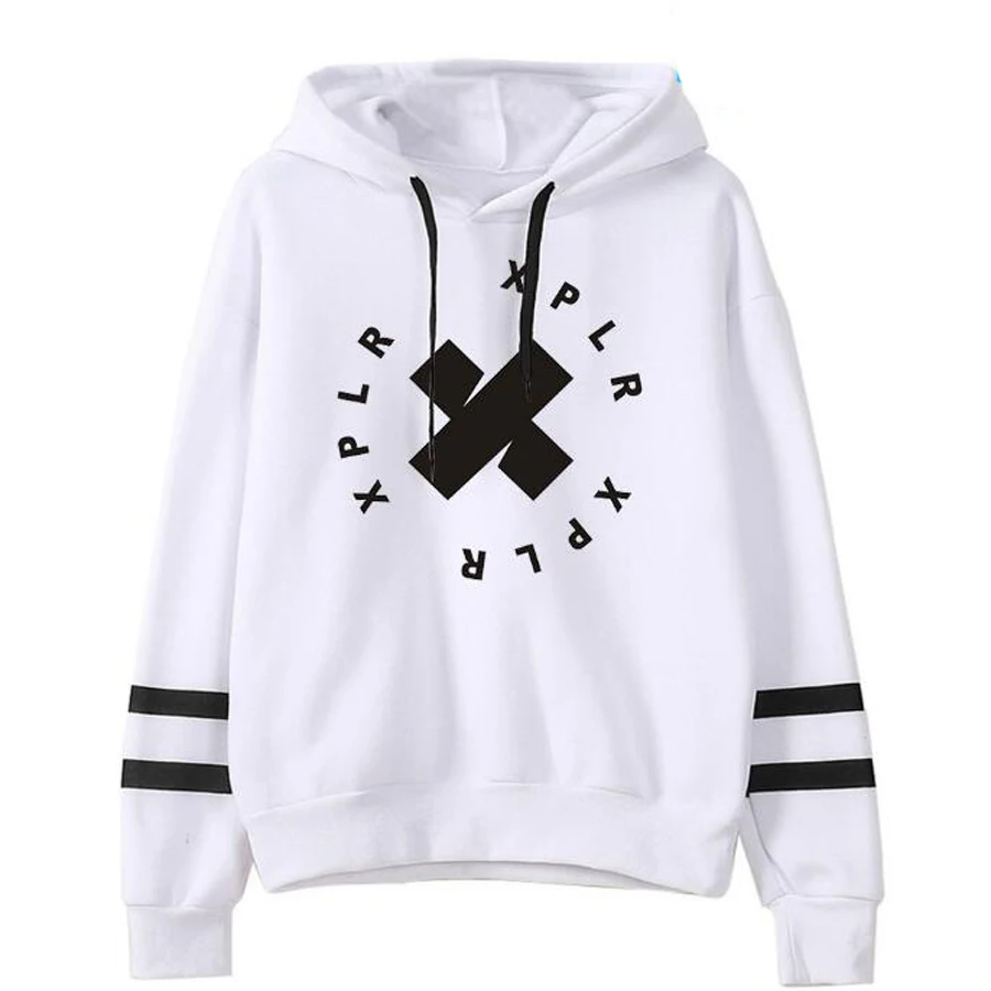 

XPLR Sam and Colby Merch Oversized Hoodie Women Men Pullover Hooded Sweatshirt Unisex Fashion Hip Hop Streetwear Clothes