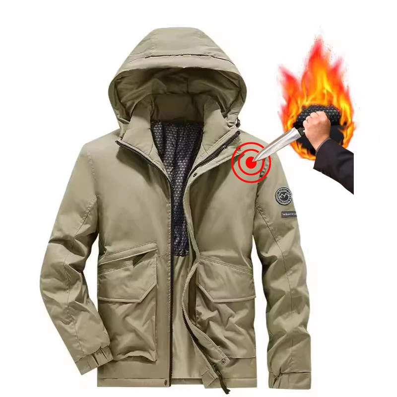 

Anti Cutting Stabbing Clothing Self defense Clothing Whole Body Protection Security Officer safe Coat Ultra Soft anti knife coat