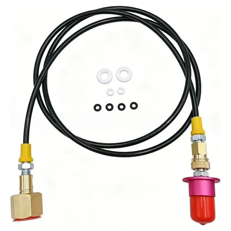 [HOT!A34R】 Quick Connect Soda Water Maker For Terra DUO Art To External CO2 Bottle Adapter Hose Kit