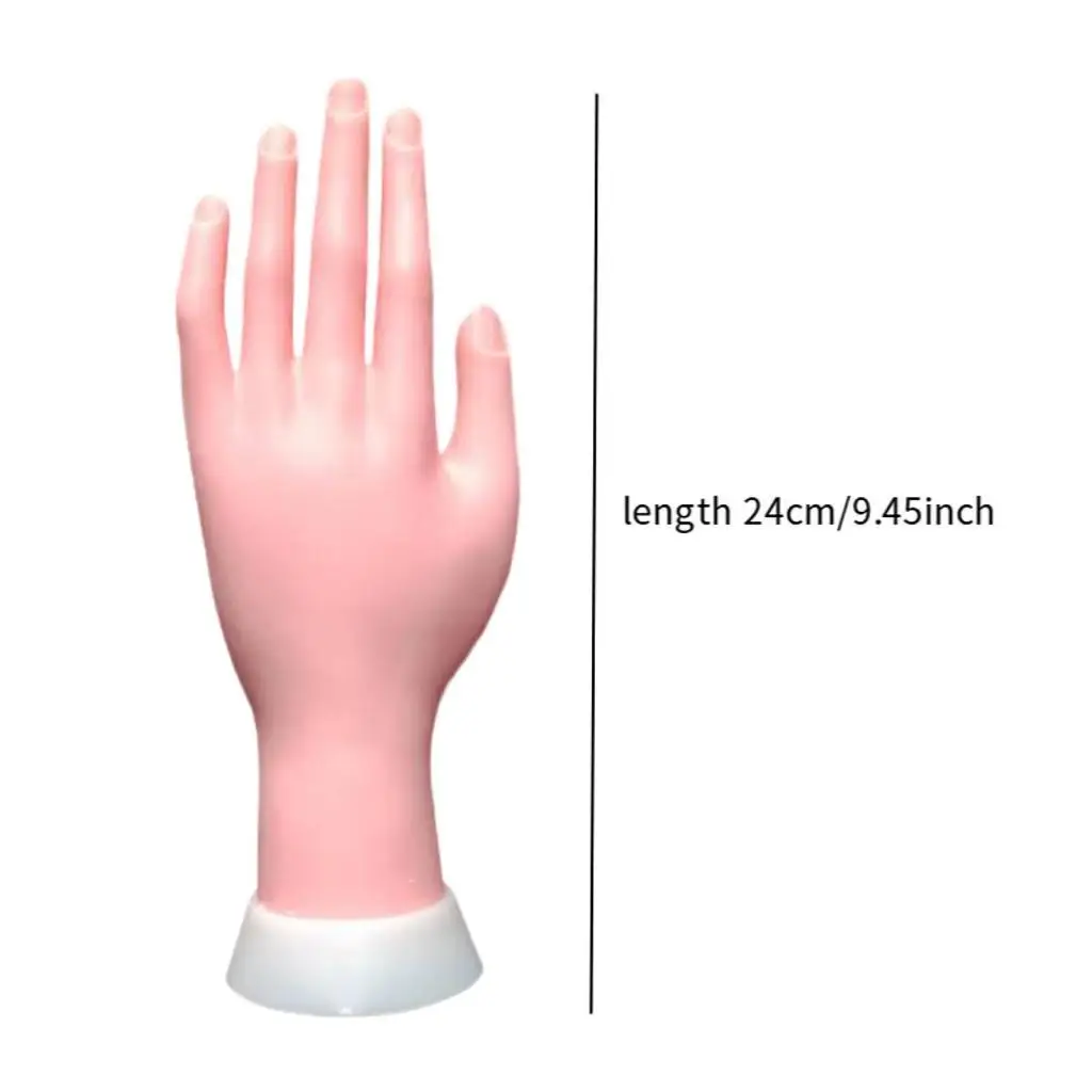 أنثى عارضة أزياء اليد ممارسة مسمار تلميح الفن قطار مانيكير أداة التدريب أداة اليد لساعة خواتم سوار البائعين المنزلية #6