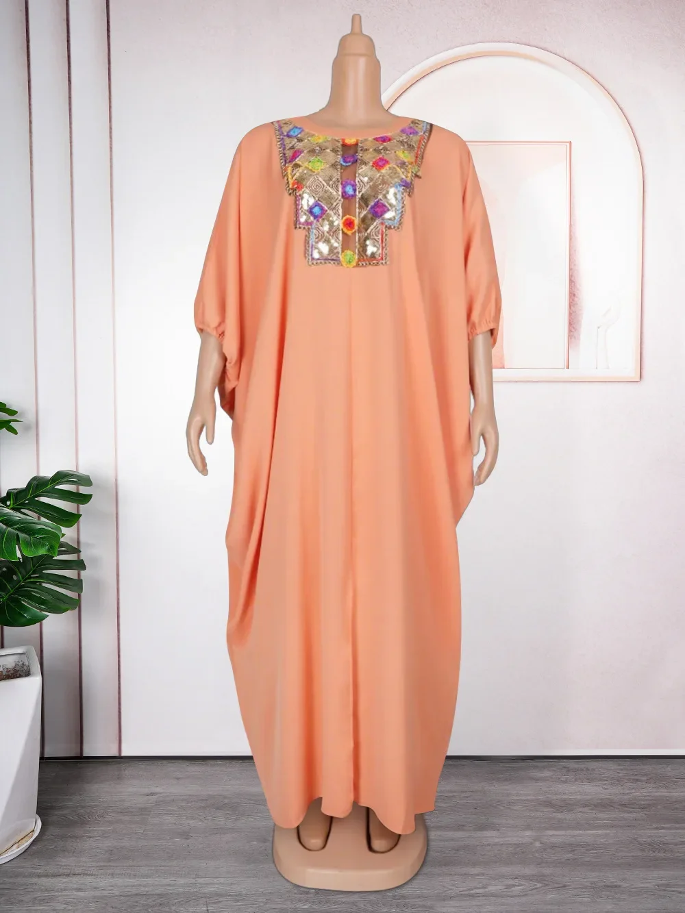 2025 عبايات للنساء دبي فساتين راقية إسلامية أفريقية قفطان فساتين الحفلات المسائية الساتان بوبو رداء ملابس أفريقيا #1