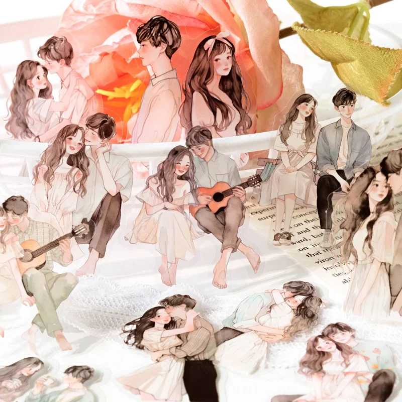 30 ورقة في كل عبوة من ملصقات تزيين الحياة، عناصر الموضة الرجعية، ملصقات تخطيط ألبوم تاريخ حساب اليد