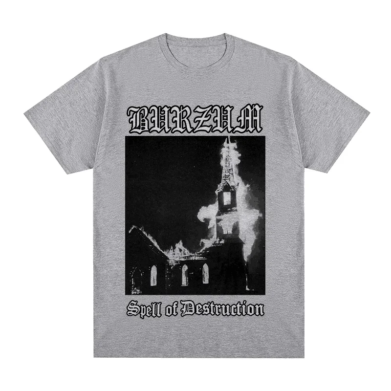 2024 Burzum Blow T Shirt Men\'s Women\'s Cotton Short Sleeve Summer High quality T-shirt Fans Comfortable Crewneck Classic Tops