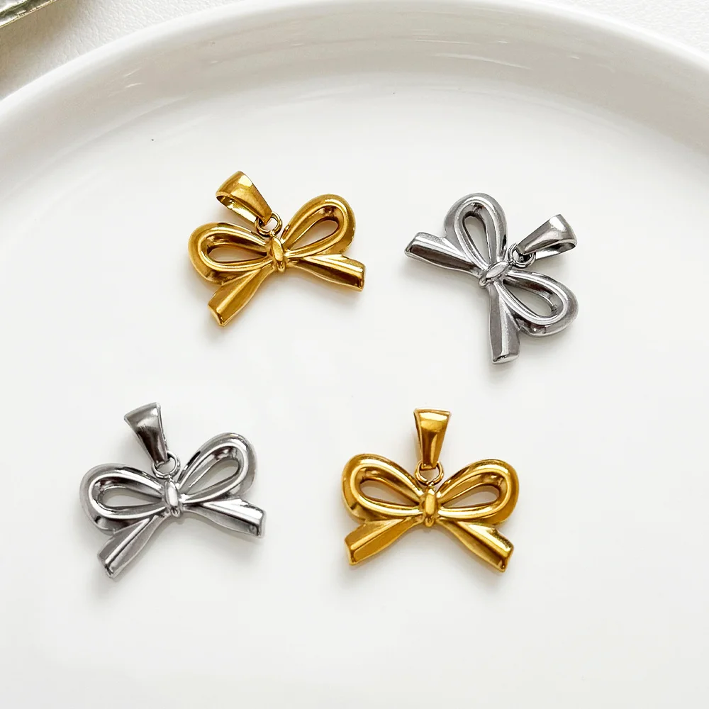 

Cordial Design 50Pcs 18*20MM Charms For Earrings/Stainless Steel/Hand Made/Bowknot Shape/Jewelry Findings & Components #195154