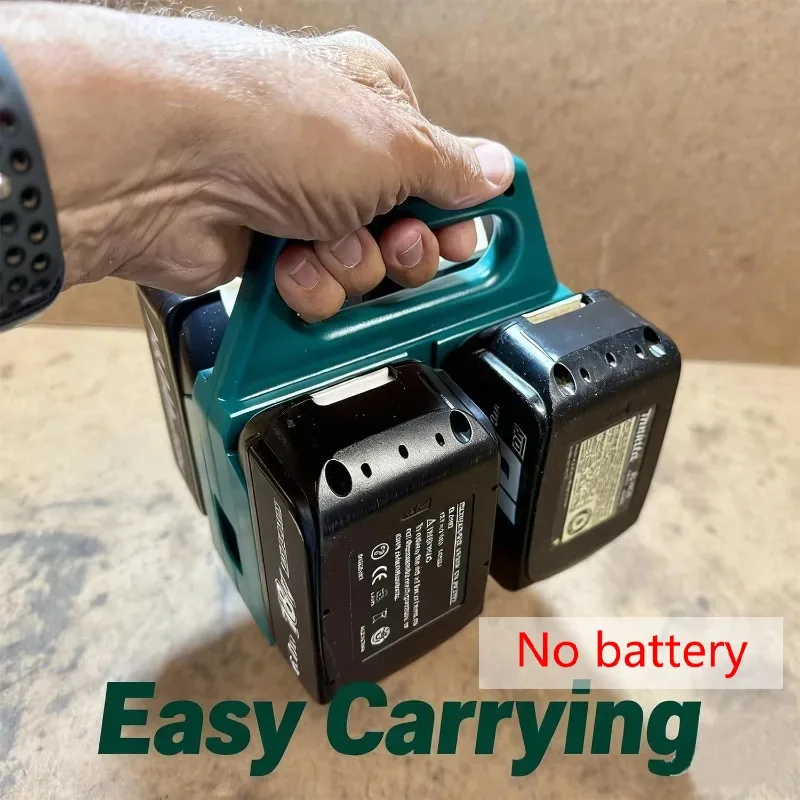 

Держатель для крепления литиевой батареи электроинструментов, 4/6 слотов, фиксированный кронштейн для хранения, стойка для литий-ионной батареи Makita 18 В BL1830 BL1860 BL1850