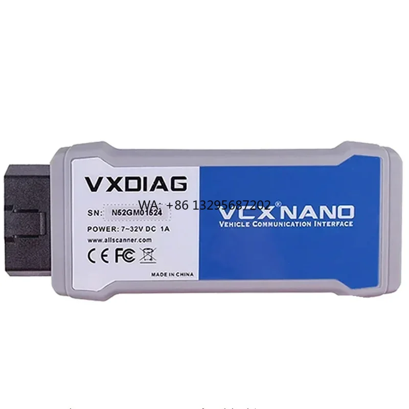 

WIFI VXDIAG VCX NANO NX600 for GM J2534 Programming ECU Coding Active Test OBD2 Diagnostics for Opel All System With 30+ Service