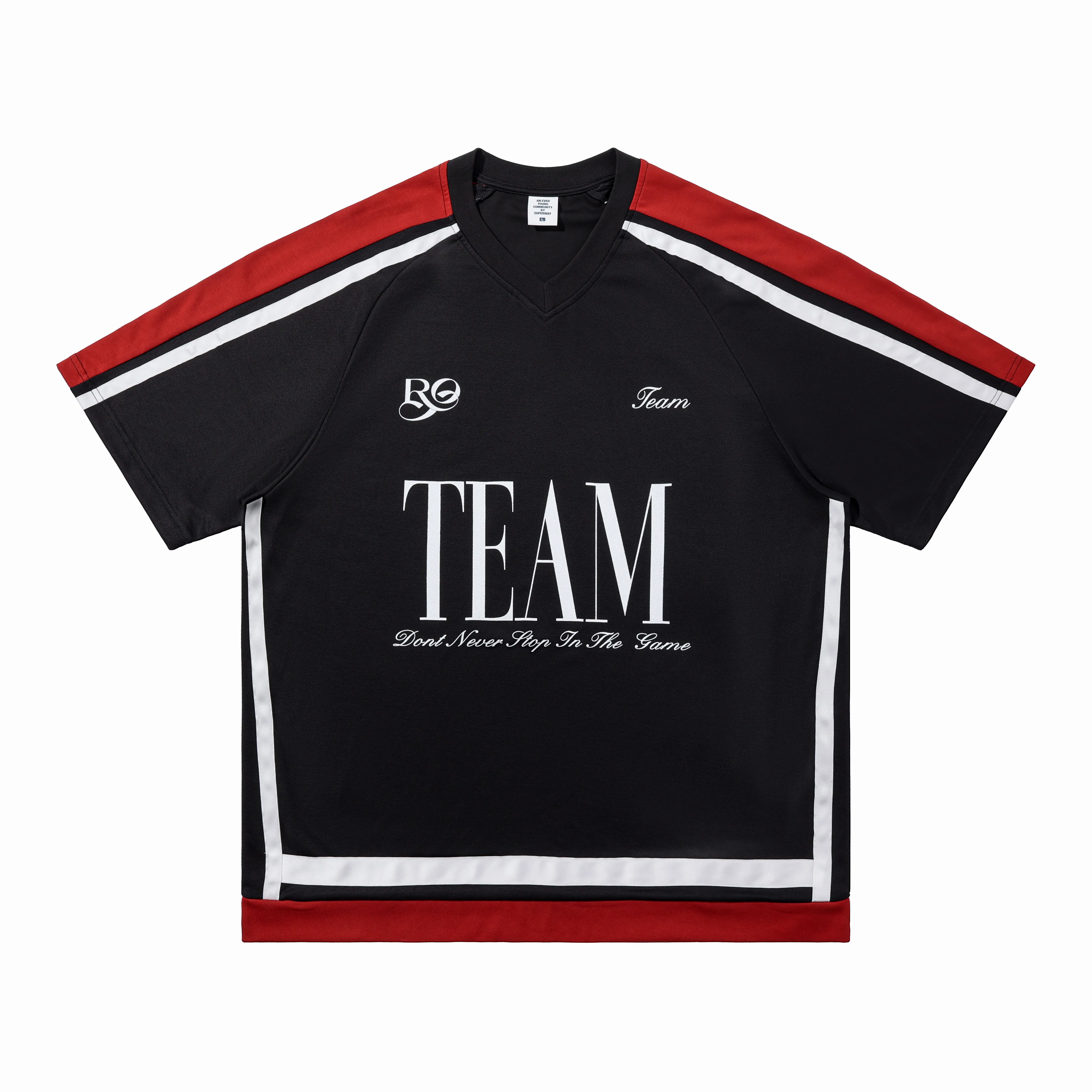 

SUPER WAY Men's V-Neck T-Shirt Mesh Jersey Quick-Drying Breathable Summer Sport Top Active Wear F-484#