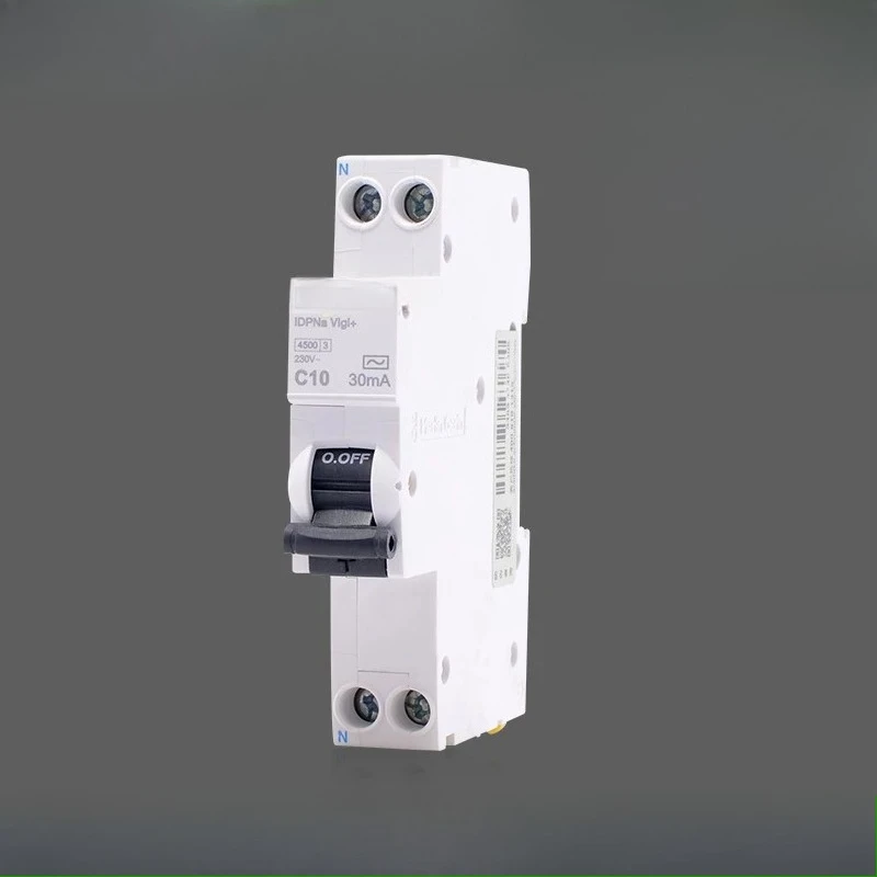 For schneider one slot leakage circuit breaker single chip 1p double in and double out leakage circuit breaker idpna vigi