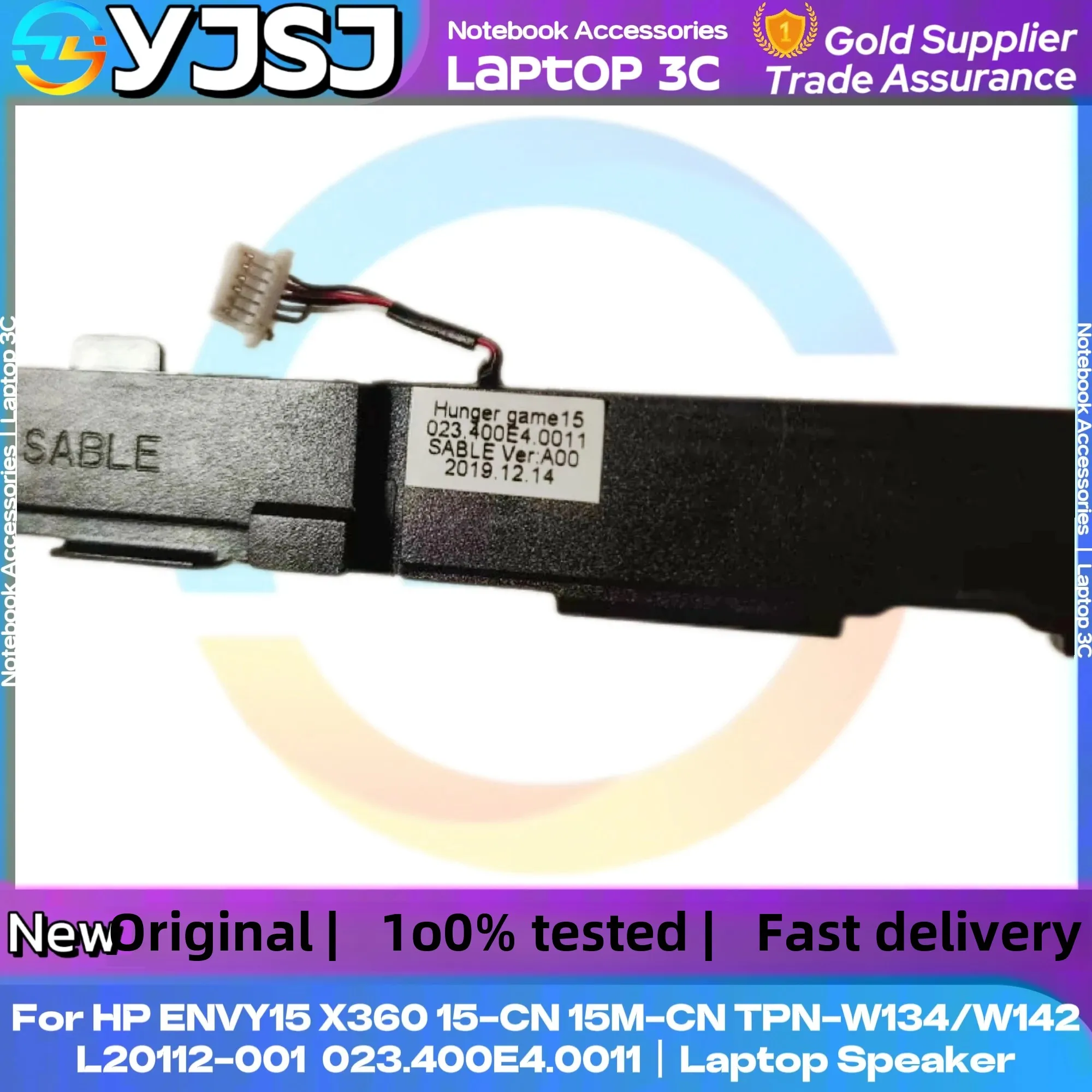 Nuevo altavoz incorporado Original para ordenador portátil HP Envy15 x360 15-CN 15M-CN 15-CP 15M-CP 15T-CN TPN-W142 W134 L20112-001 023.400E4.0011