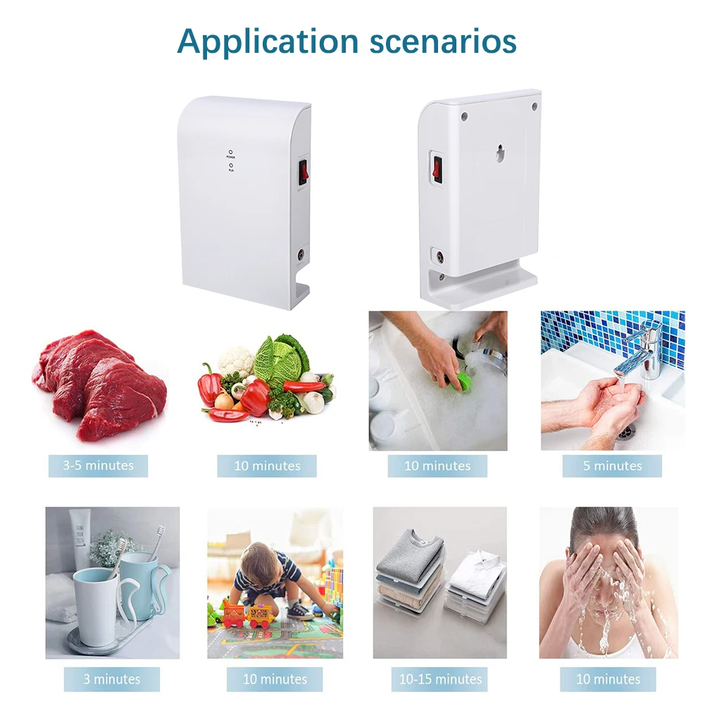 Qiumi Ozone Generator Machine Connected to Kitchen Faucet - Upgrade Your Kitchen Water Quality