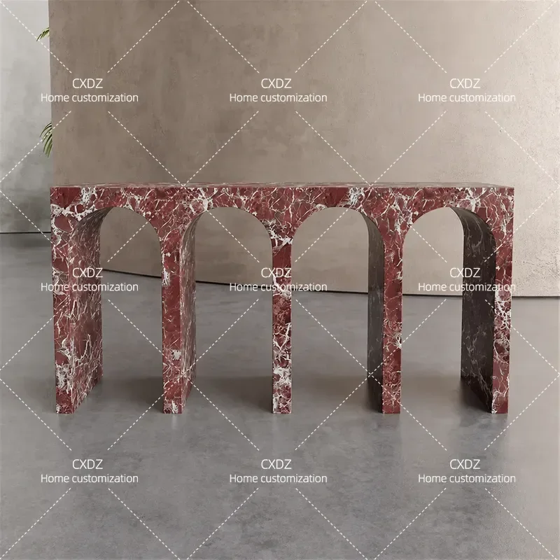 Nordic Modern Geometric Abstract Ornament for Living Room Hotel Entrance Creative End Table Wabi Sabi Style Home Decor
