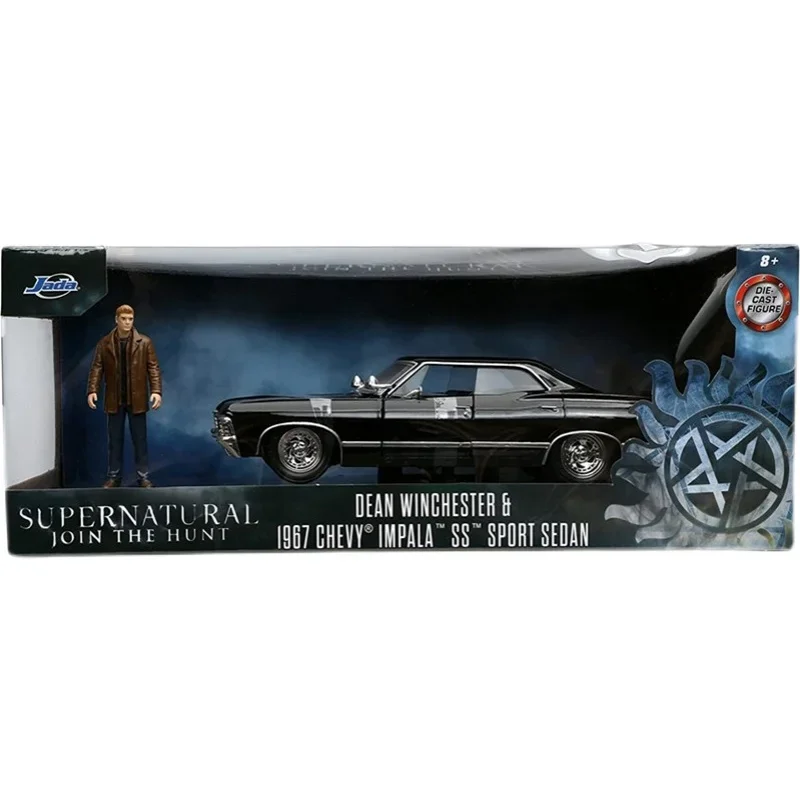 1:24 1967 CHEVY Impala SS Sport Sedan High Simulation Diecast Metal Alloy Model Car Chevrolet Toys For Kids Gift Collection J80