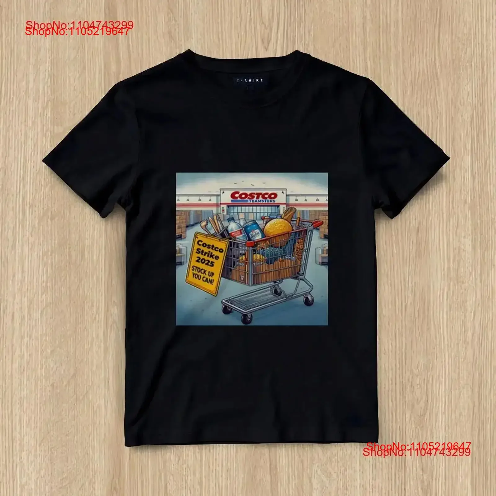 Costco Teamsters Strike T shirt Design Jersey vintage Washed Soft fashion Slightly homme Top For Everyday Wear Stylish vintage
