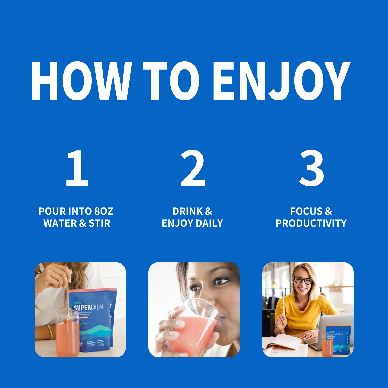 ネロ スーパーカーム ドリンク - ラズベリー / トラベルパック（20回分）