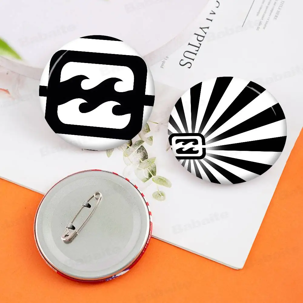 B-Billabong Broches Criativos de Lata com Botão Macio, Ícone de Animal, Acessórios para Lapela e Mochila