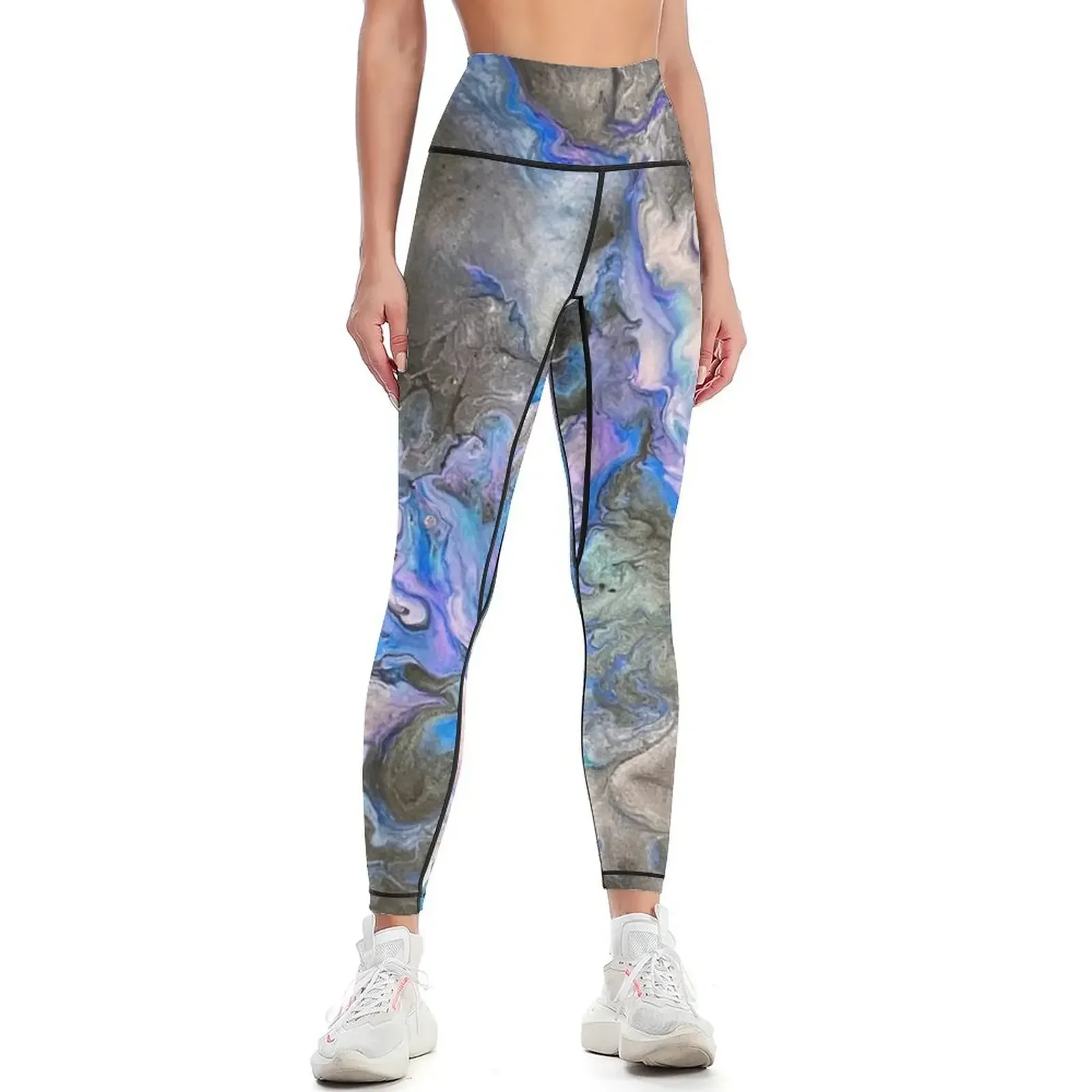 

Nebula Glow Leggings push up legging Women's tights Women's pants sport pants Womens Leggings