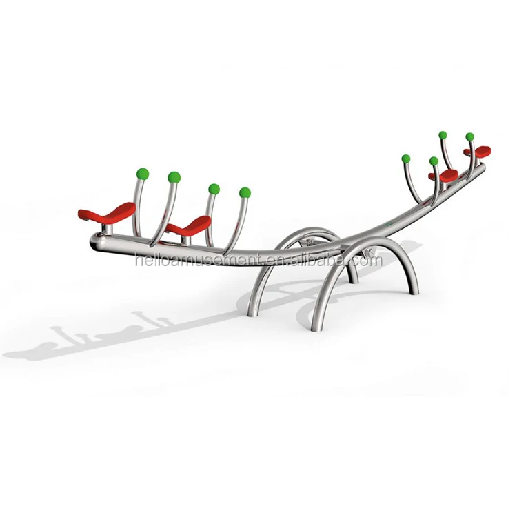 Kindergarten Garden New Toys Children Outdoor Playground Seesaw For Wholesale