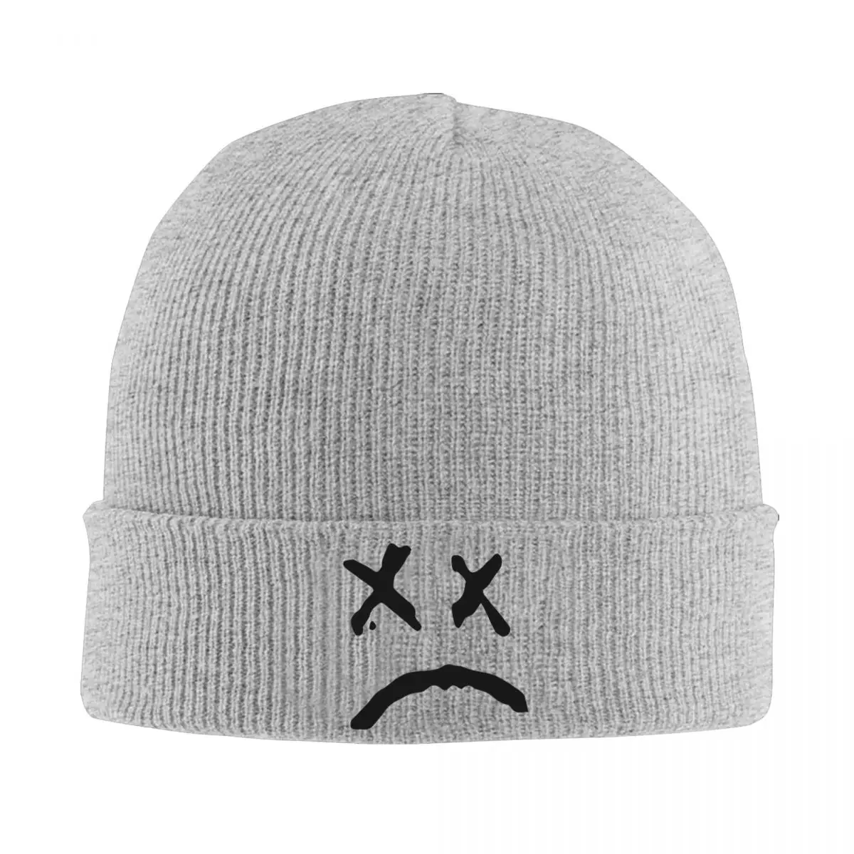 Lil Peep The Peep Show Beanie Hats Y2K Cool Caps Unisex Adult Hippie Knitting Hat Winter Graphic Thermal Elastic Beanie Hat