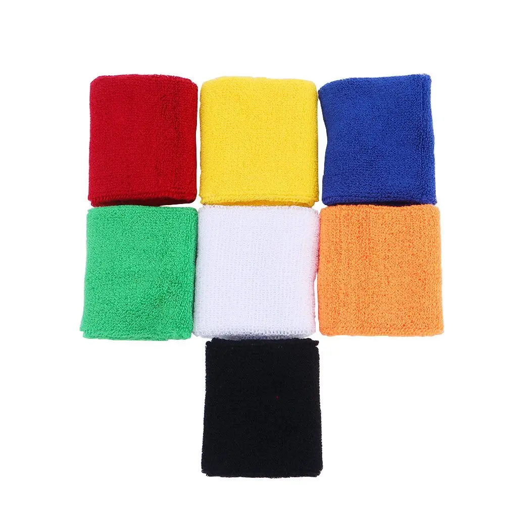 

Cotton 2pcs Basketball Hand Guards Sport Brace Running Wrist Protector Sweatband Wrist Support Wristband