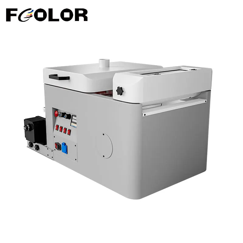 Fcolor 13in DTF Powder Shaker Machine Automatic Hot Melt Adhesive Powder Curing Oven for Epson L1800 R1390 XP600 A3 DTF Printer