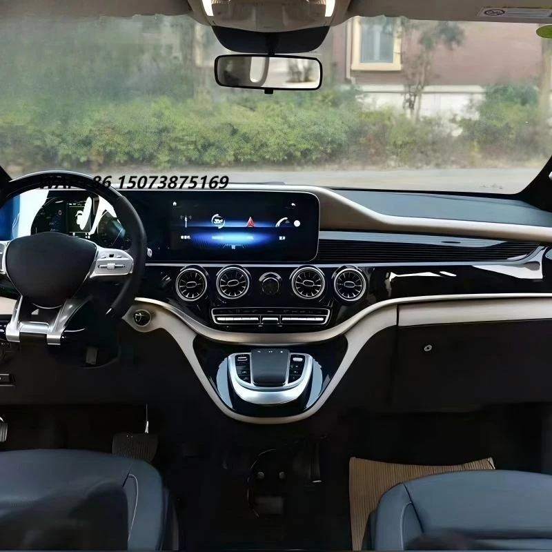 Dingkong V-Class Vito V260 V250 Dashboard for Vito-Leather Aluminum Luxury Car Interior | OEM Custom