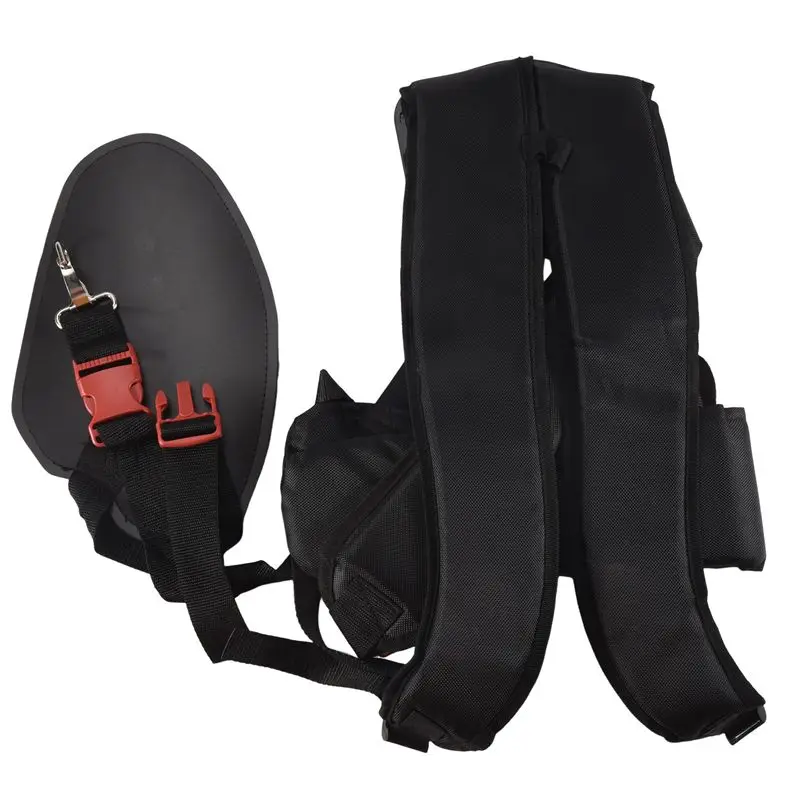 ABFU-Grass Cutter Accessories Double Shoulder Strap Harness For Brush Cutter With Confortable Shoulder Padsleg Protection Panel
