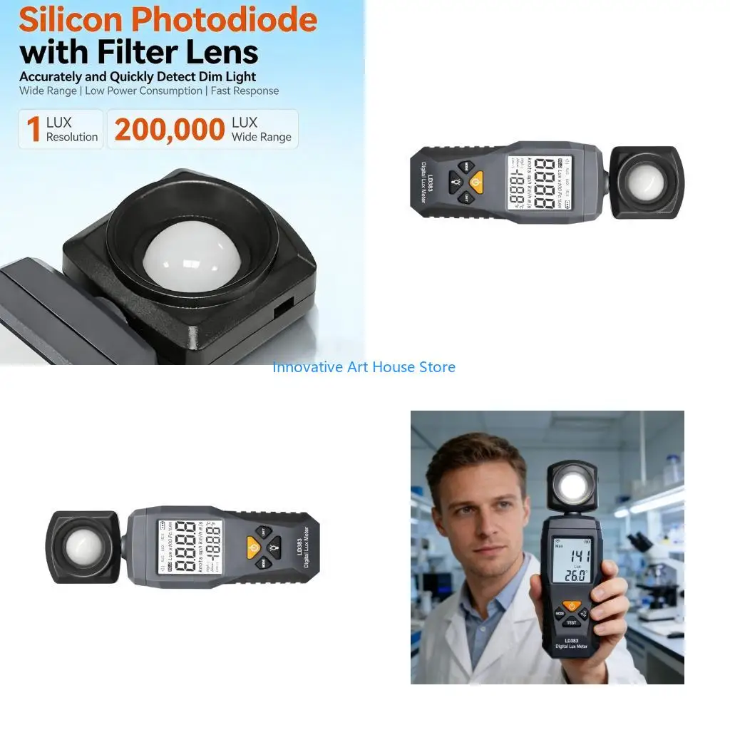 E1PC Manual Brightness Evaluation Unit Providing Rapid Sampling Twice Per Second