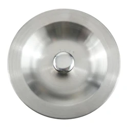1pc Kitchen Sink Stopper Bathroom Shower Supplies Floor Drain Cover Bathtub Plug Drain Stopper 90mm Silver Stainless Steel