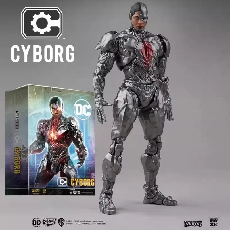 DC Original Justice League Anime Figure Bruce Wayne Superman Wonder Woman Joker Cyborg Action Figure Toys for Kids Gift Model