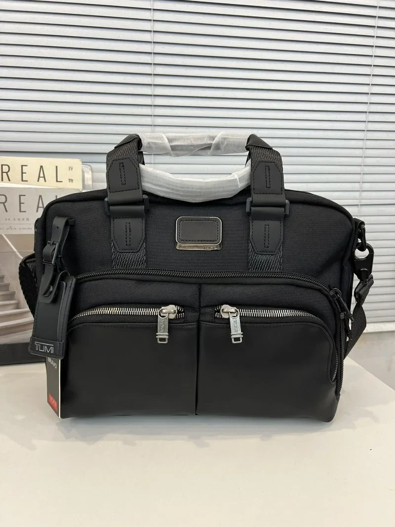 

Мужская деловая повседневная сумка из баллистического нейлона, портфель, сумка для компьютера, водонепроницаемая и износостойкая 232640