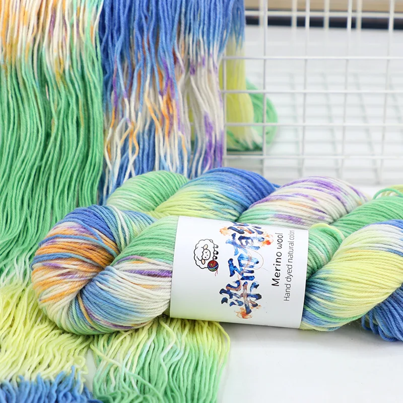 100G Hand Dyed Meri…