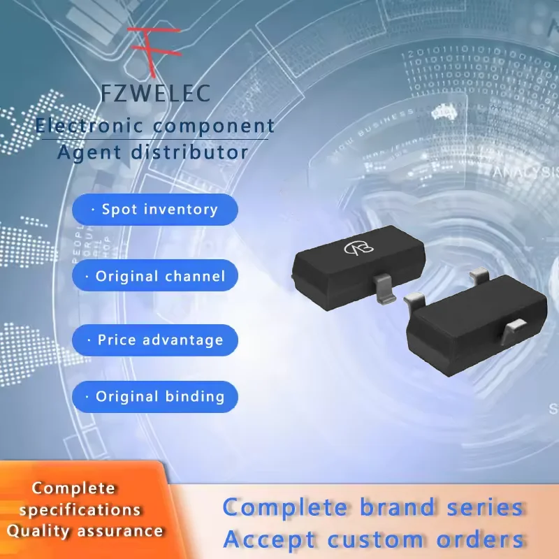 DMG3415U-7-VB P-Channel MOSFET Surface Mount SOT-23 -20V -5A Field Effect Tube VBsemi Semiconductor