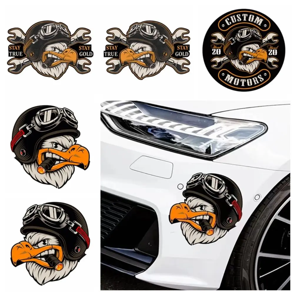 American Eagle AMERICAN EAGLE Sticker Self Adhesive Waterproof Eagle Chopper Bobber Car Sticker DIY Handmade Modified