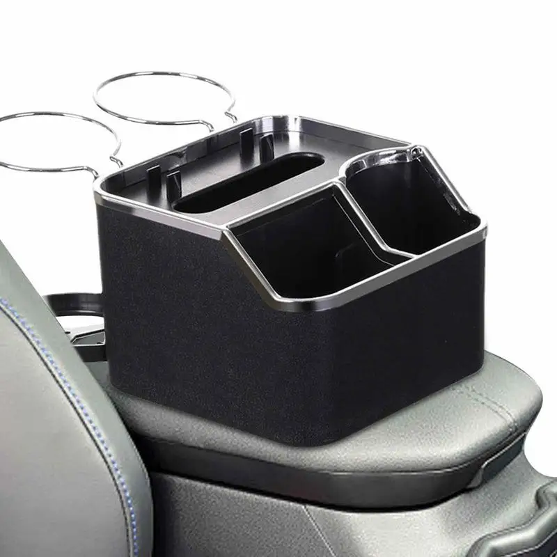 Car Armrest Cup Holder Multifunctional Car Console Organizer Car Seat Cup Holder Suitable For Most Cars Easy To Place Mobile