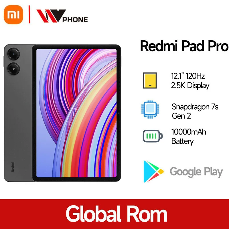 Global Rom Xiaomi Redmi Pad Pro 12,1