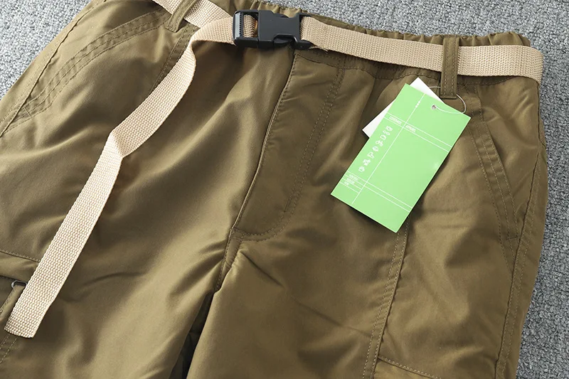Winter Dicke Fleece Casual Hosen männer Baumwolle Taktische Baggy Cargo Hosen Doppel Schicht Warme Thermische Gerade Lange Hosen – Detail 10