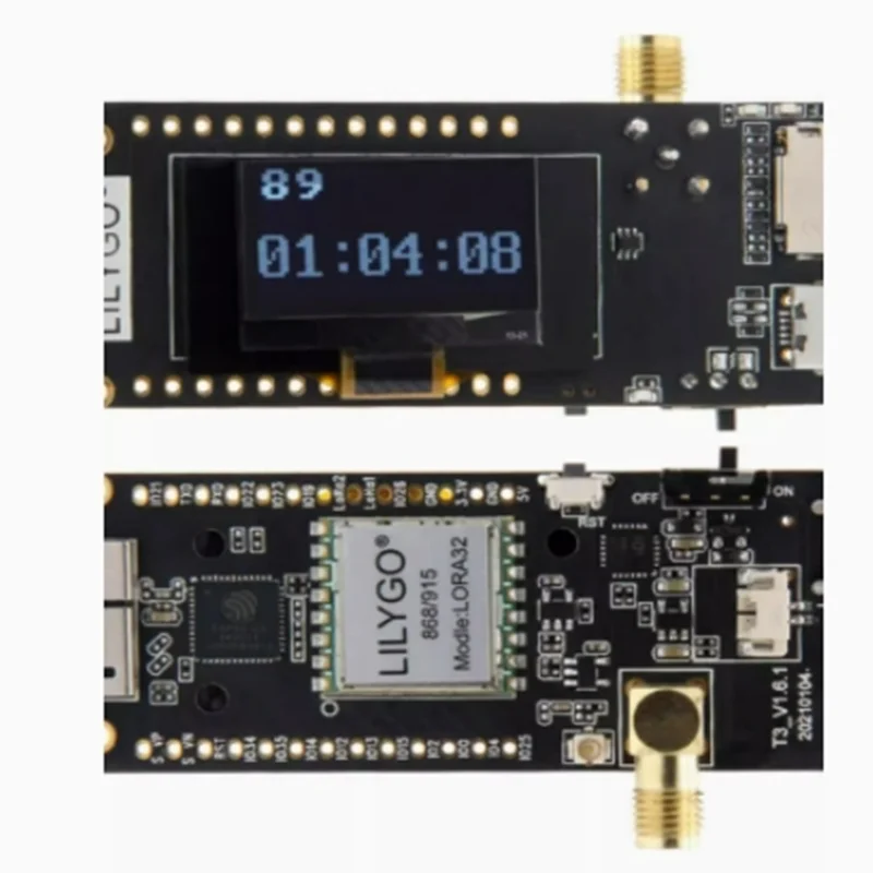 TTGO LoRa32 V2.1 ESP32 OLED 0.96 นิ้วบลูทูธ WIFI โมดูลไร้สาย SMA