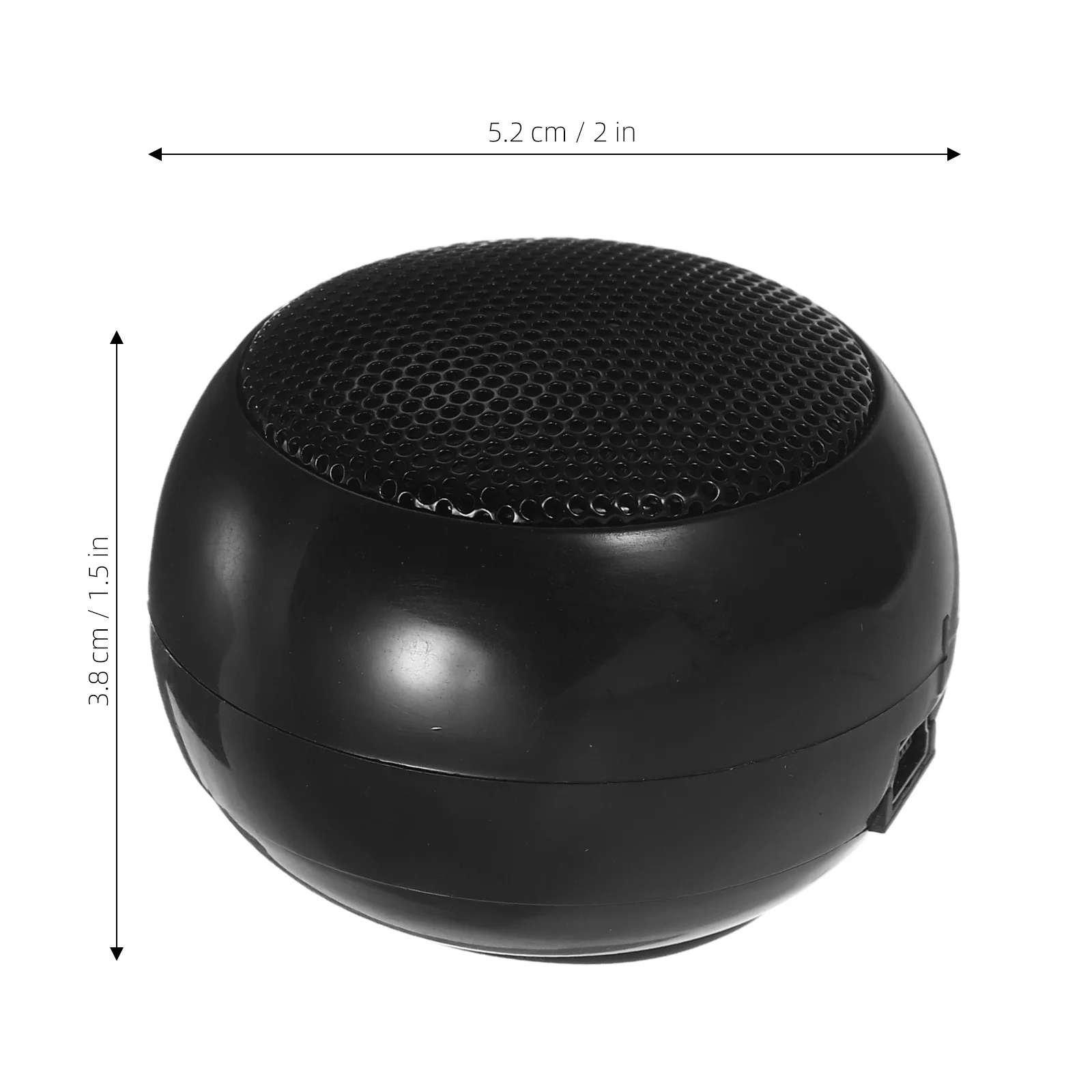 USB充電式ミニスピーカー3.5mm Aux入力ポータブルプラグインオーディオデバイス、ラップトップ、電話、タブレット、デスクトップ用外部サウンド