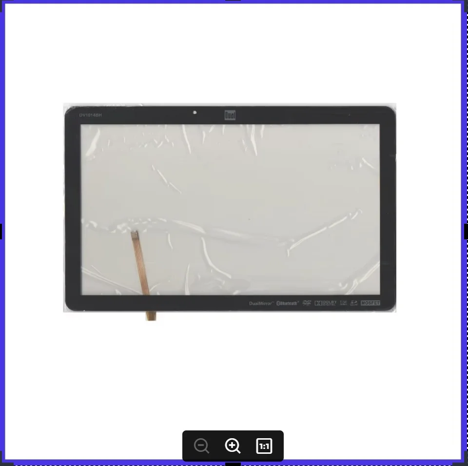 ZhiYuSun 	10.1 inchTouch Screen 4 wire resistive Touch Panel for Touch Panel for Dual DV1014BH Car Radio Recevier FOR DSDS 5LS