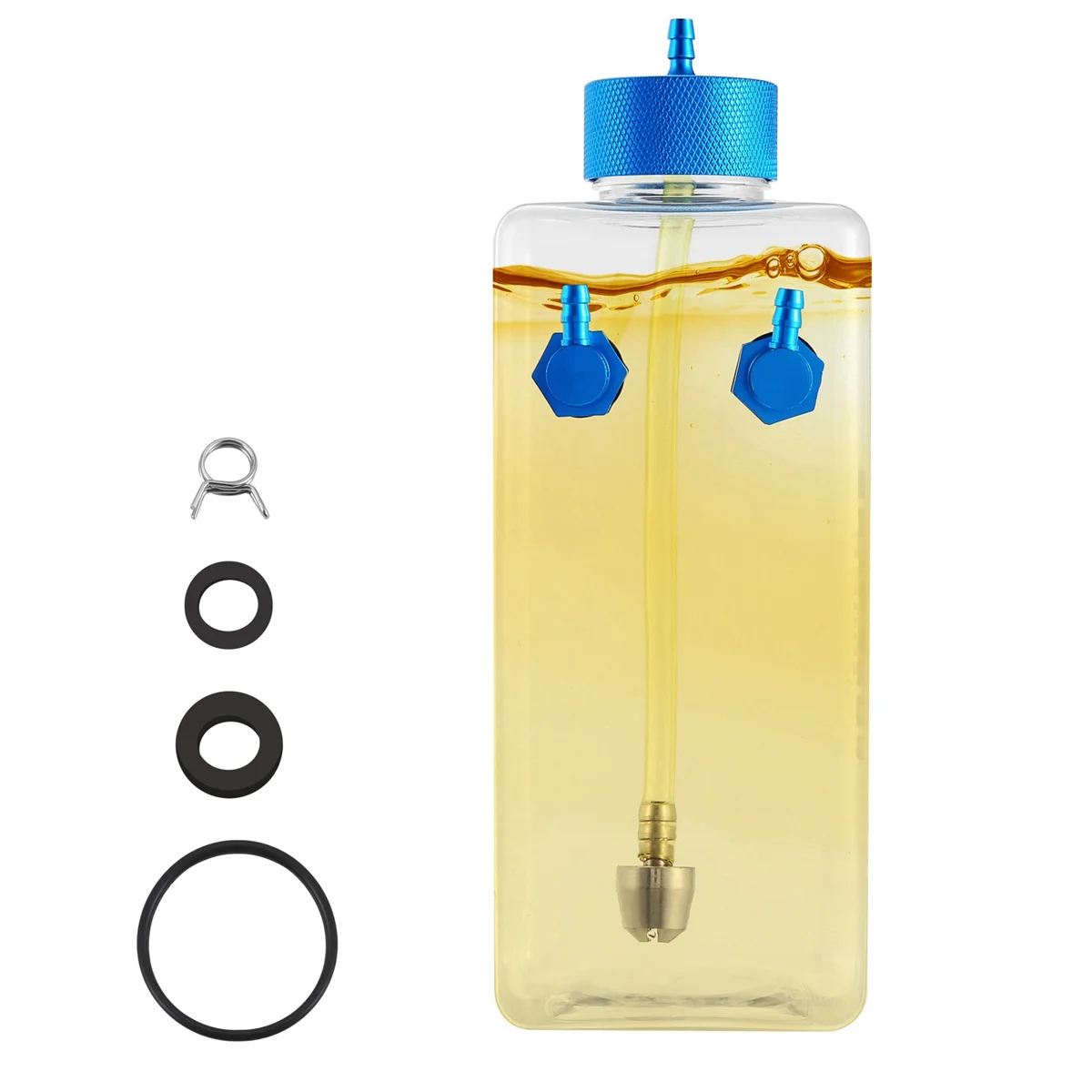 Fuel Tank Petrol Transparent Plastic Bottle 500CC CNC for RC Gas and Nitro Airplane