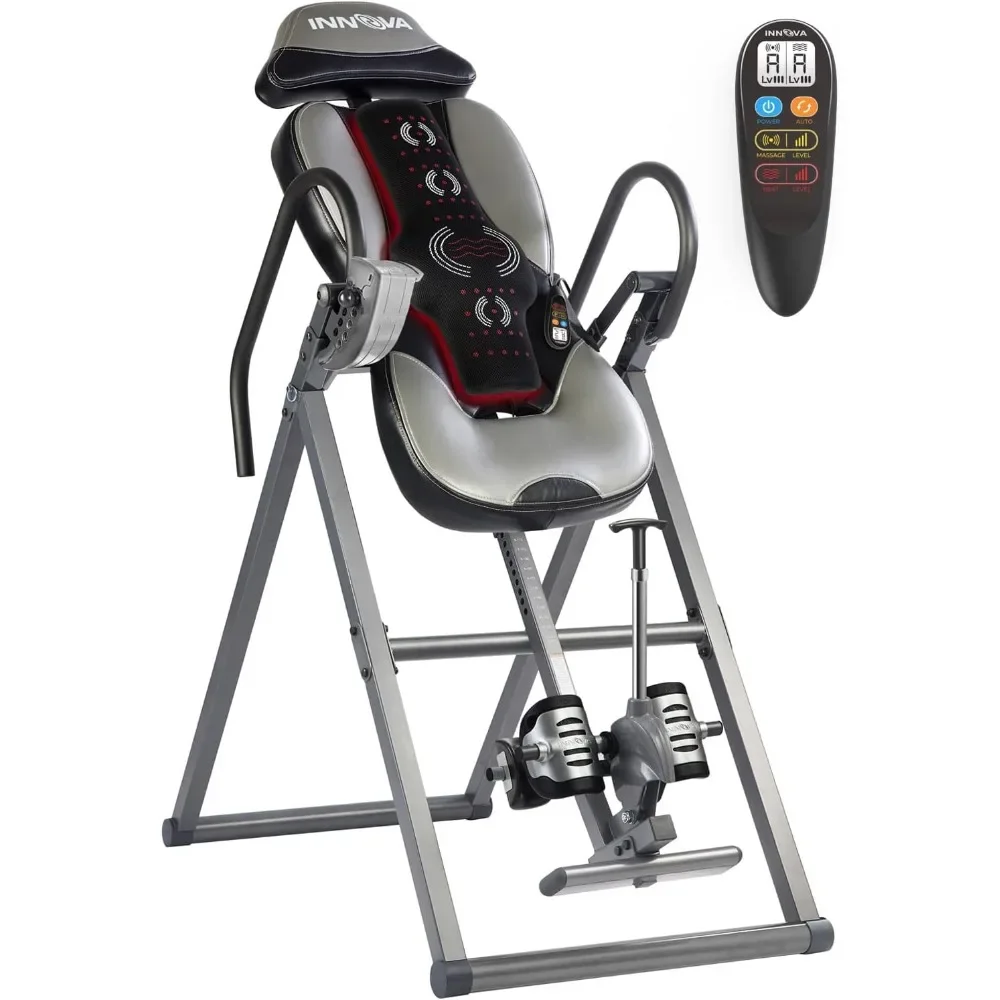 Light Gray-Innova Advanced Heat and Massage Inversion Table