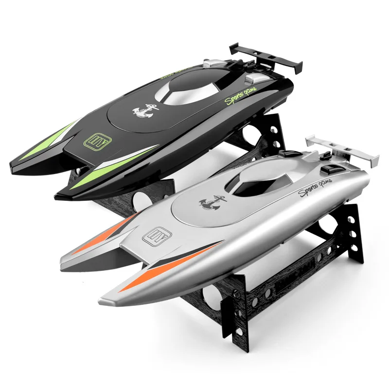 Xmas 2.4g wireless remote control boat electric radio control boat children water toy high speed Racing boat rc boat wholesale