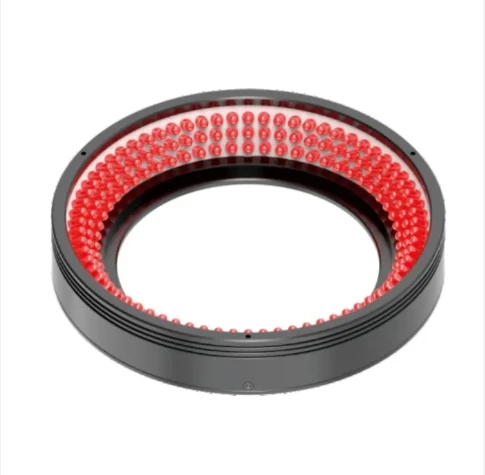 24V 직경 100mm 각도 0-90 산업 자동화를 위한 LED 링 라이트 작업 조명 머신 비전 조명 검사