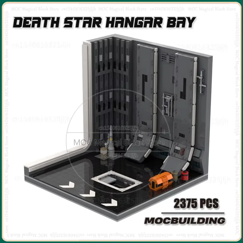 

UCS Hangar Bay MOC Строительный блок Диорама Модель Технология Кирпичи Креативные игрушки DIY Сборка Коллекция Дисплей Рождественские подарки