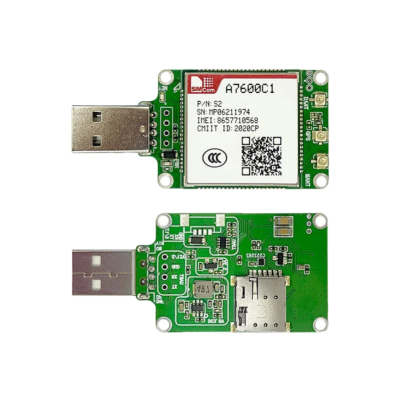 SIMcom A7600C1-MASE LTE CAT1 USB Dongle  breakout kit TE-A 1pcs