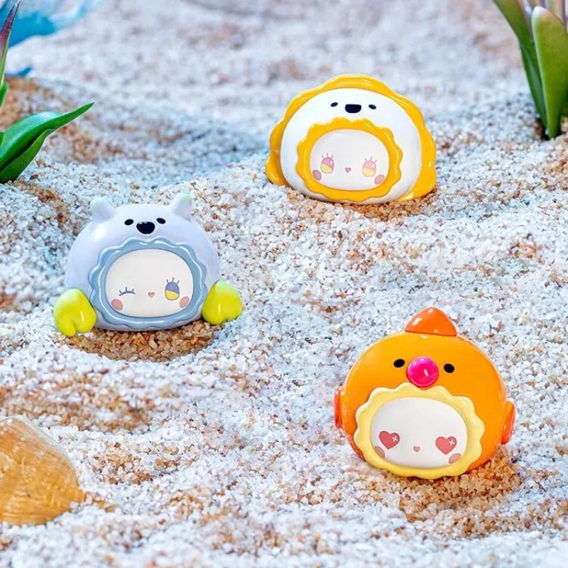 إيما ميجينغ فورست سلسلة المحيط باوباو لطيف دمية صندوق أعمى يدوية الصنع العصرية اللعب لعبة تحصيل الحلي هدية للفتيات