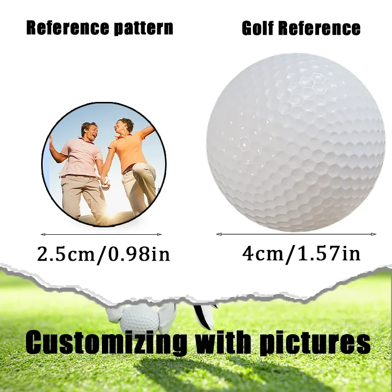 Golf Ball Stamp, Golf Ball Line Marker, personalizado