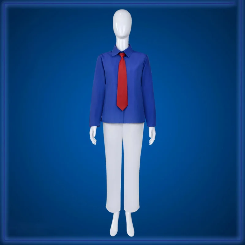 Adult Kids Conan Kid the Phantom Thief Anime Cosplay Costume Hat Glasses Kaitou Kiddo White Prince Uniform Suit Halloween Party